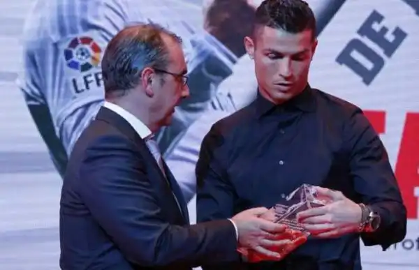Ronaldo wins La Liga best player award